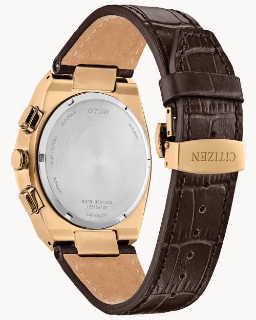 Axiom SC Black Dial Leather Strap CA4583-01E | CITIZEN Axiom SC Black Dial Leather Strap CA4583-01E | CITIZEN